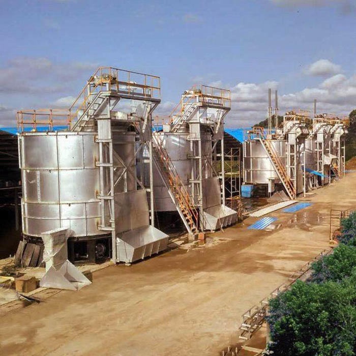 100m³粪污发酵有机肥处理机械，好氧有机肥发酵罐设备欢迎来电订购