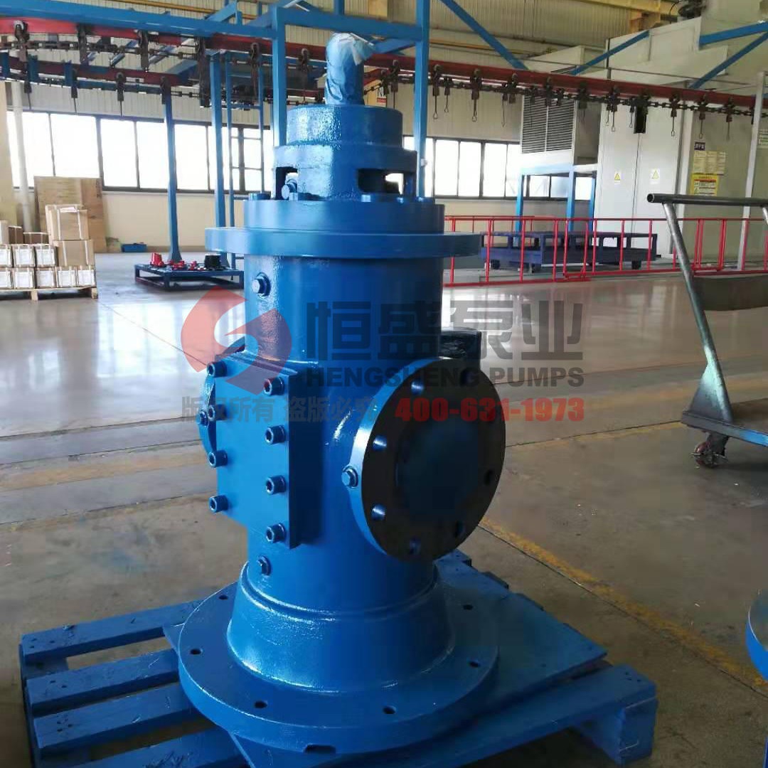 SNS立式三螺杆泵 SNS210滑油泵 船用螺杆泵 45余年螺杆泵厂家-恒盛泵业