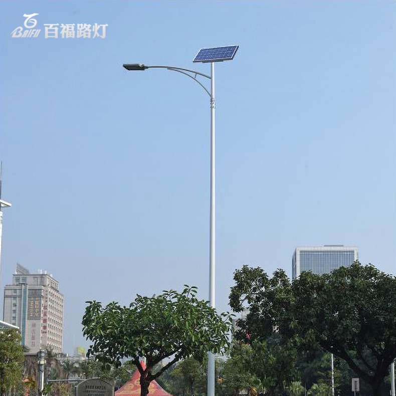郑州太阳能路灯 一体化太阳能路灯价格 百福市政照明工程路灯品牌