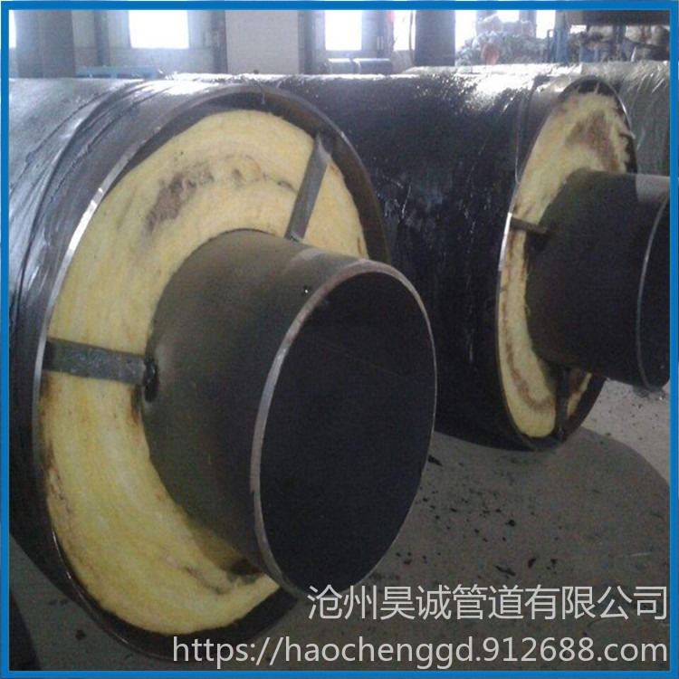 预制保温钢管  蒸汽保温钢管生产厂家 昊诚管道