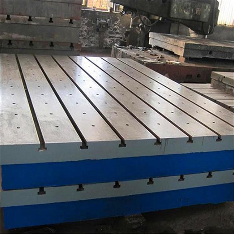 厂家供应2乘3米T型槽铸铁工作台 各种重型机床铸铁工作台 钳工工作台加工定制