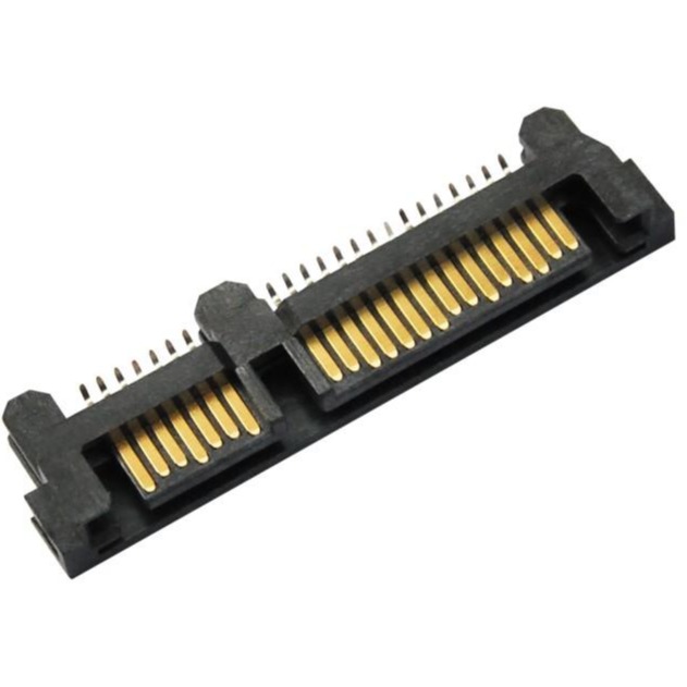 硬盘接口7+15P SATA 公头SMT夹板1.0,1.2,1.6mm