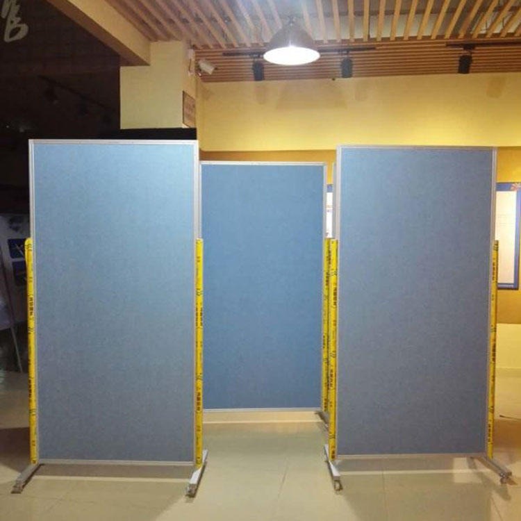 广州厂家长期供应可移动软木布展板  诺迪士教学支架式水松布相片展示板