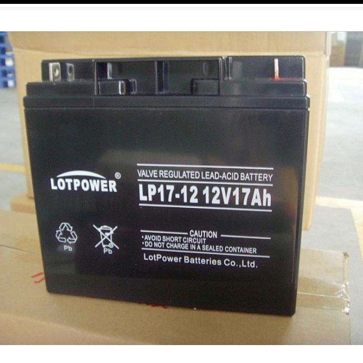 乐铂尔蓄电池LP17-12 免维护蓄电池12V17AH 直流屏UPS电源专用
