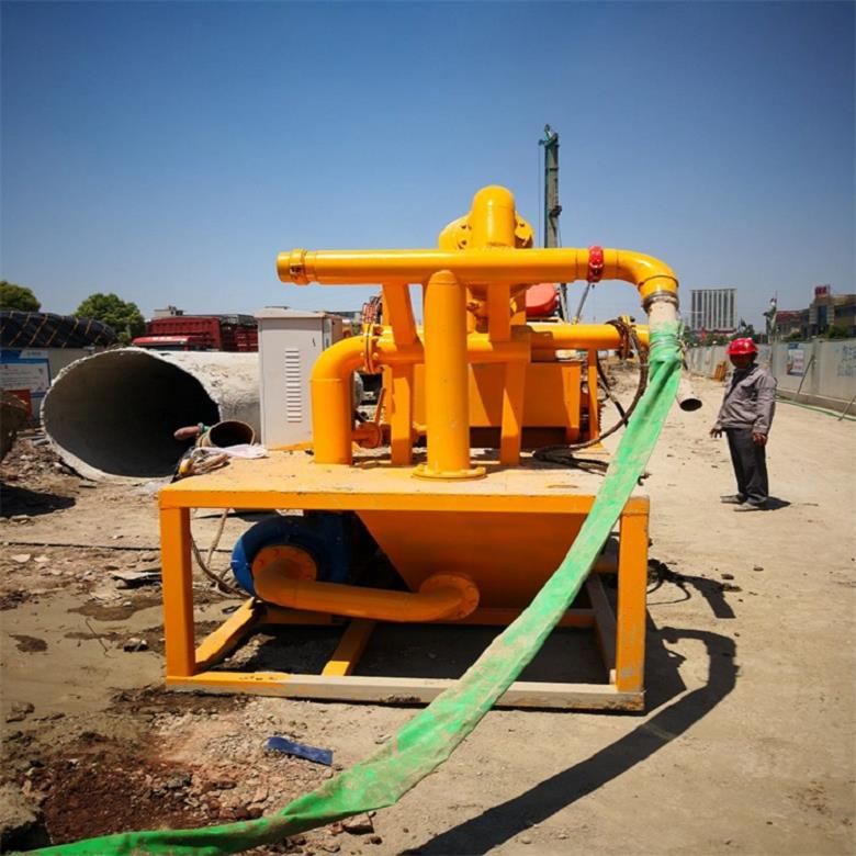 晋中城市盾构泥浆处理环保泥水分离机价格和处理量山西万泽锦达机械制造WFL-250