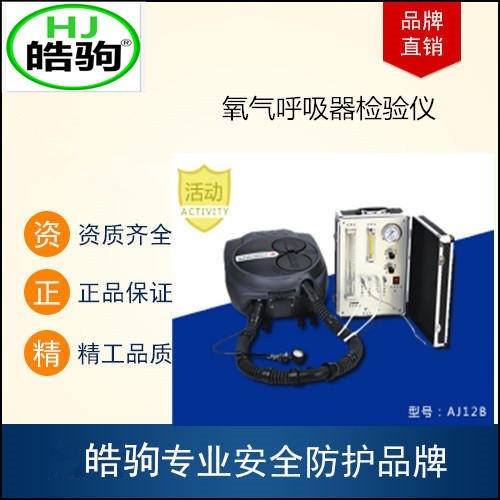 上海皓驹 厂家呼吸器 氧气呼吸器 AJ12B氧气呼吸器检验仪