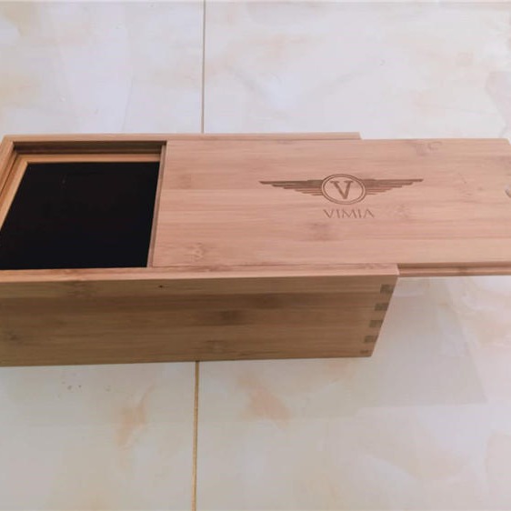 厂家生产测量仪器木盒 竹木盒 提手木制包装盒