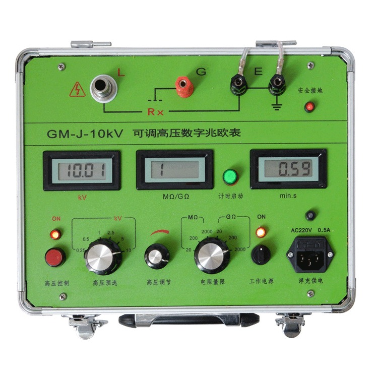 GM-J-10kV 型 可调高压数字兆欧表 国电西高