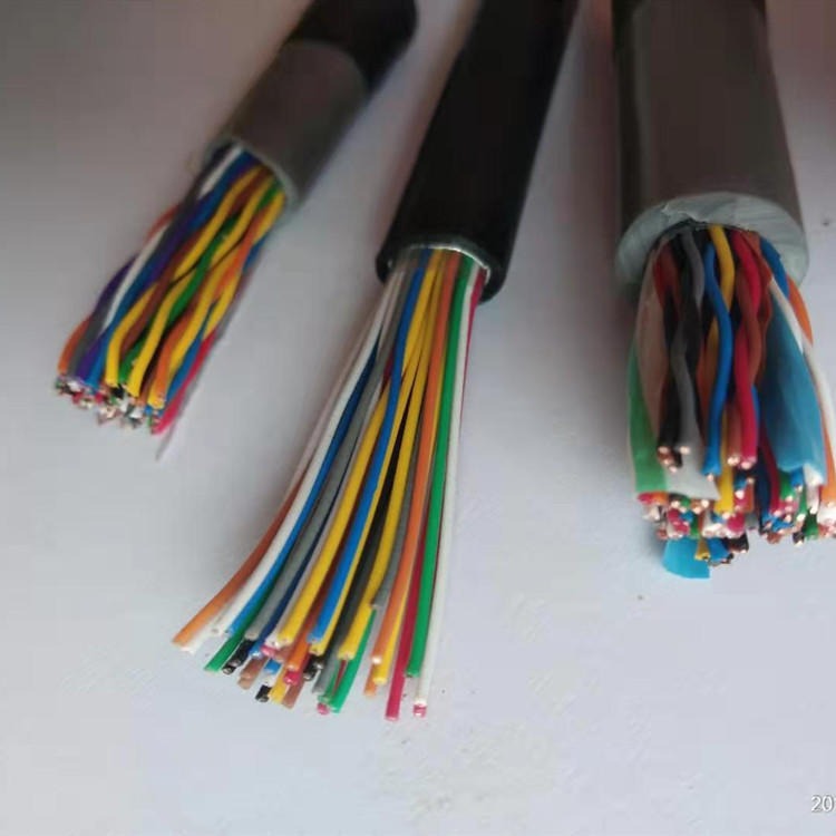 天联低烟低卤阻WDZ-HYA电话电缆100X2X0.6 低烟低卤阻燃电缆   1200对大对数电缆图片