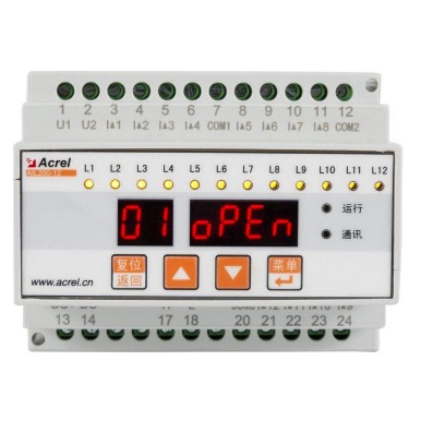 工业配电系统故障定位仪  安科瑞AIL200-12 可定位12个回路  绝缘故障评估仪  can总线通讯 准确定位回路图片