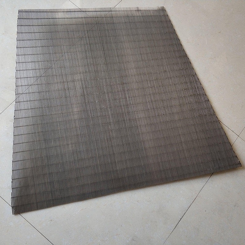 不锈钢楔形网 楔形条筛网 猪场牛场用固液分离机筛网 脱水条缝筛片