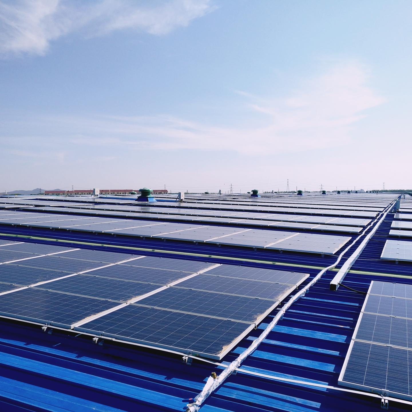 工商业屋顶光伏发电 节省企业用电成本 光伏发电多种应用形式 太阳能发电系统