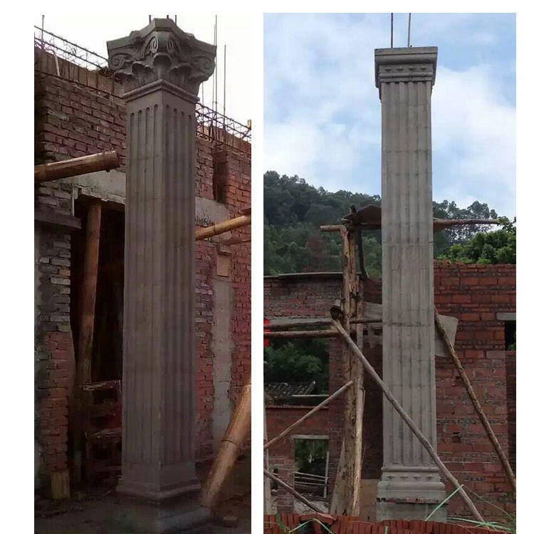 罗马柱模具 圆柱方柱欧式水泥柱子模型模具 别墅大门造型 装饰建筑模板