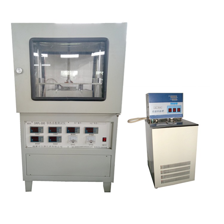 湘科DRPL-300保温隔热材料导热系数测试仪,防护平板热流计法,可订做非标尺寸DRPL-400600