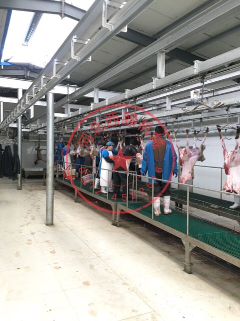 西颐机械供应全国 羊分割输送装置 羊屠宰分割流水线 全自动羊屠宰设备 SCWX