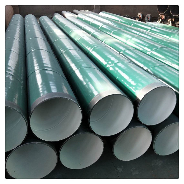 友亿管道 涂塑钢管生产 输水管道用大口径环氧树脂防腐螺旋钢管