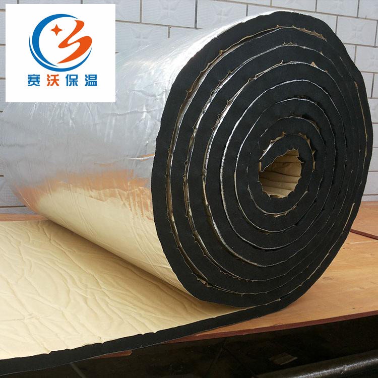 不干胶可贴防火铝箔橡塑板 b1级b2级橡塑海绵板 赛沃 b2级橡塑海绵板 B2级橡塑板