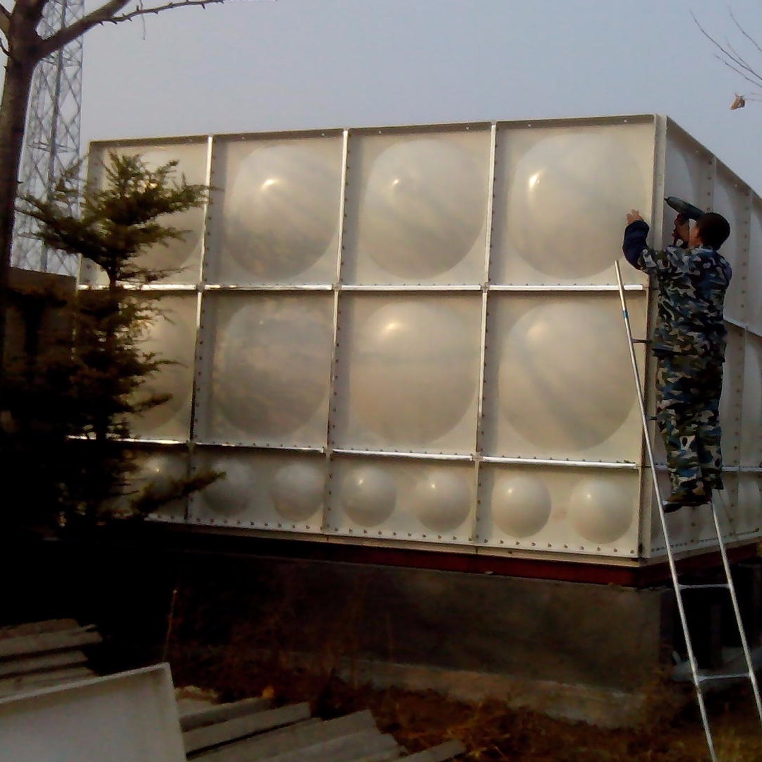 组装拼接副水箱 玻璃钢蹲厕水箱 霈凯隐蔽式水箱厂家图片