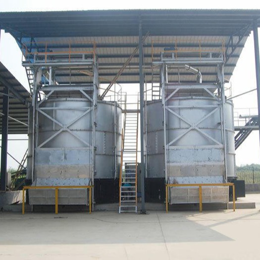 动物粪便发酵设备：100m³有机肥发酵罐，欢迎来电选购