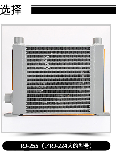 睿佳厂家液压冷却风扇铝合合风冷却器AH0608L稀油站冷却器可示例图5