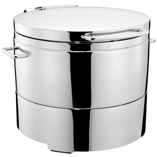 百厨新款304不锈钢自助餐汤炉 液压式不锈钢盖汤炉图片
