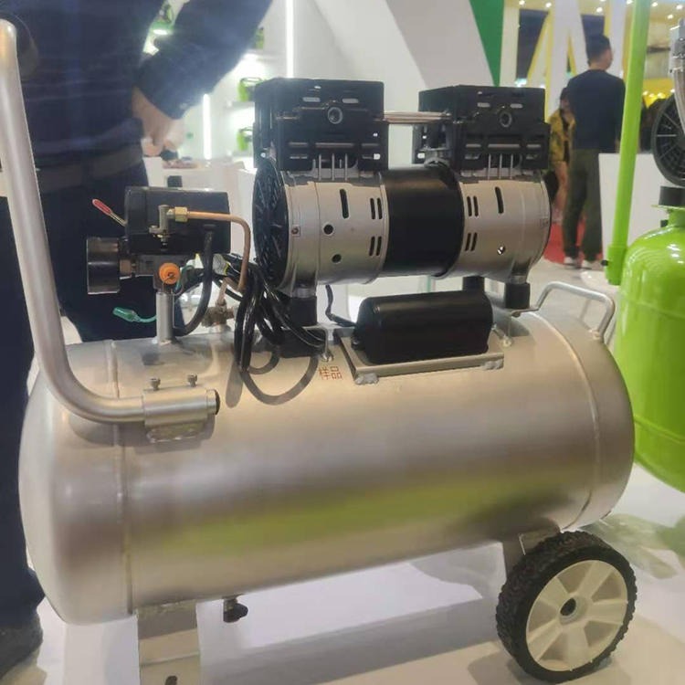 旭兴 xx-1   无油静音铝空压机 便携式无油静音空压机 汽修气泵空气压缩机图片