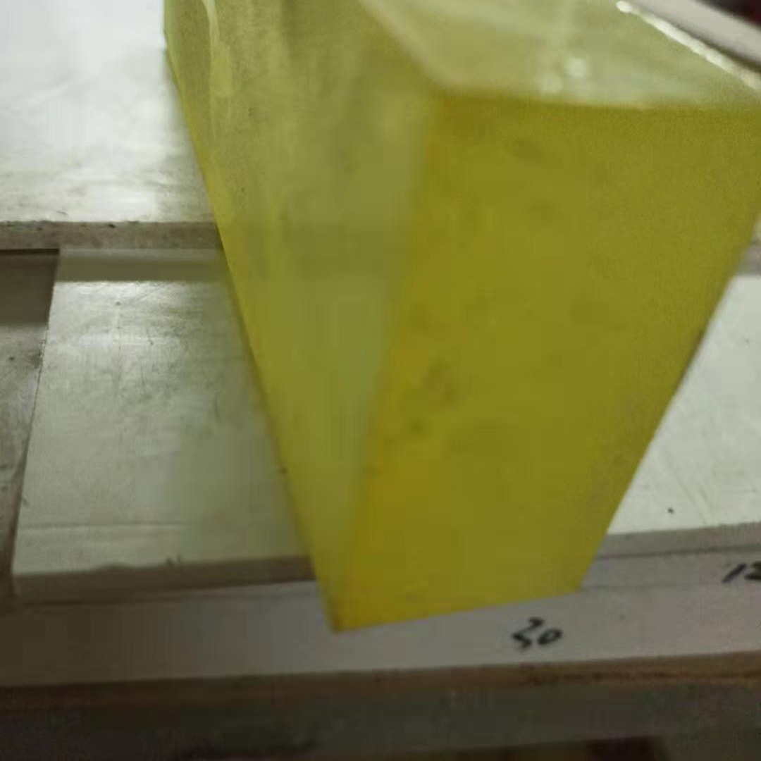 加工定制PU优力胶板 耐磨聚氨酯板材  华凯方条减震板弹力胶板图片