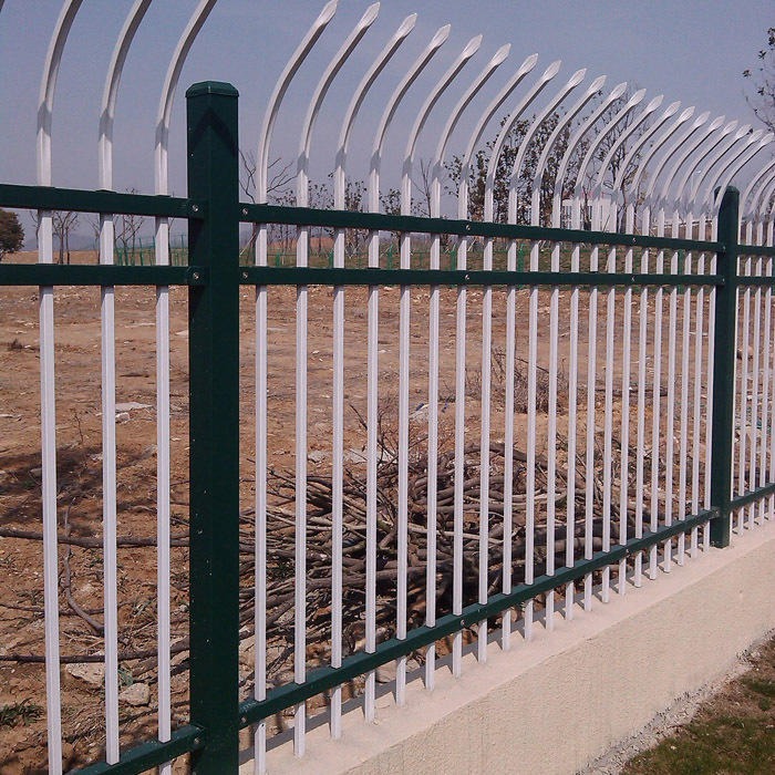 厂区铁艺护栏 锌钢围墙护栏 小区庭院围栏 别墅围墙栏杆