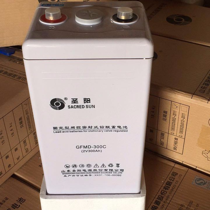 圣阳蓄电池GFM-300C 圣阳蓄电池2V300AH 参数型号报价 铅酸免维护蓄电池