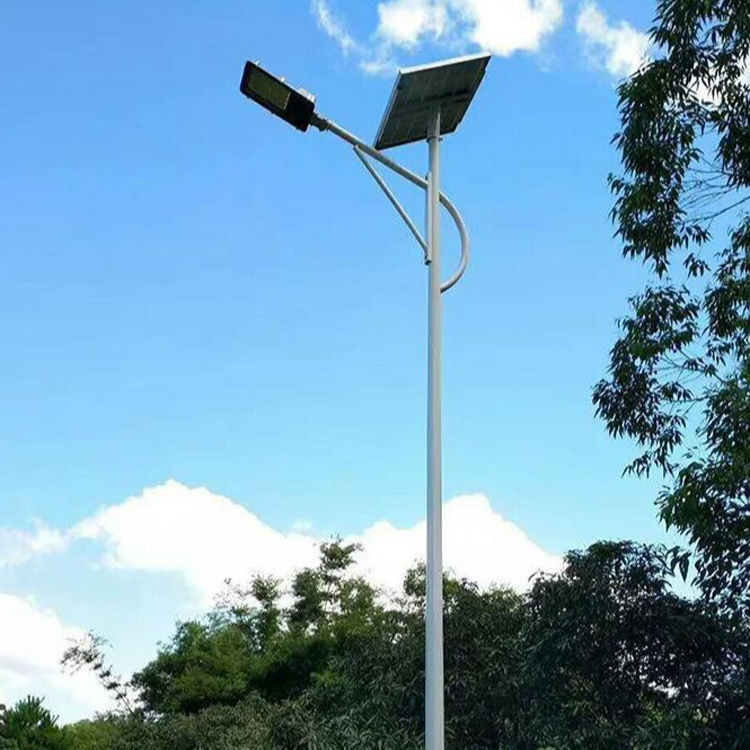 秦皇岛led太阳能路灯6米30瓦 农村6米路灯led市电	 一体化太阳能路灯