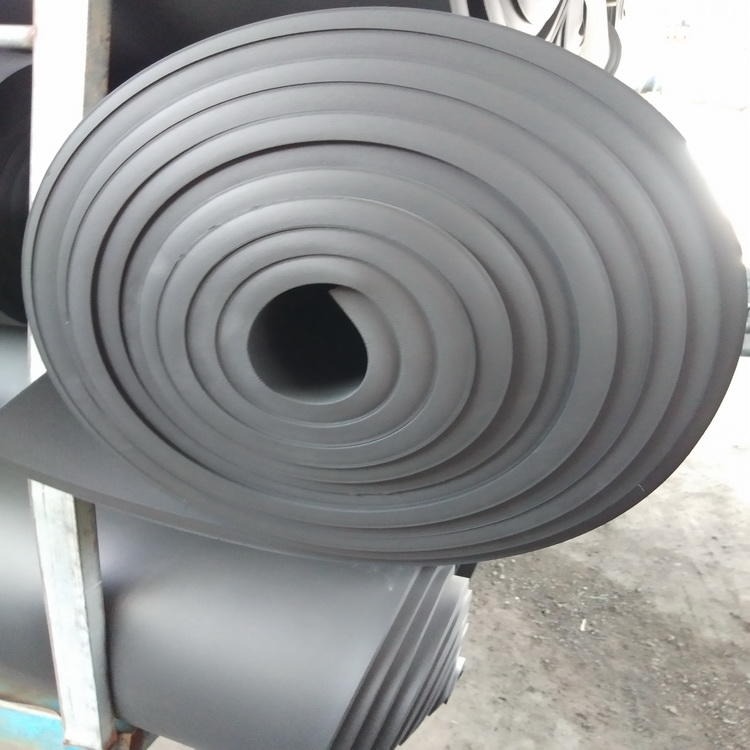 供应黑色 灰色 彩色橡塑保温板 华美铝箔橡塑板 发泡橡塑板