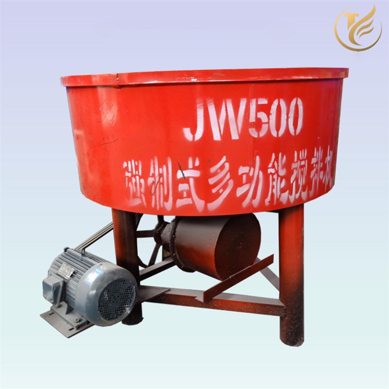 厂家批发加厚型JW500饲料搅拌机 徐科养殖厂用立式搅拌机 平口搅拌机