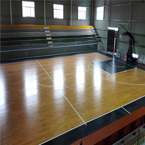 体育馆木地板 篮球木地板价格 舞台地板双鑫厂家施工