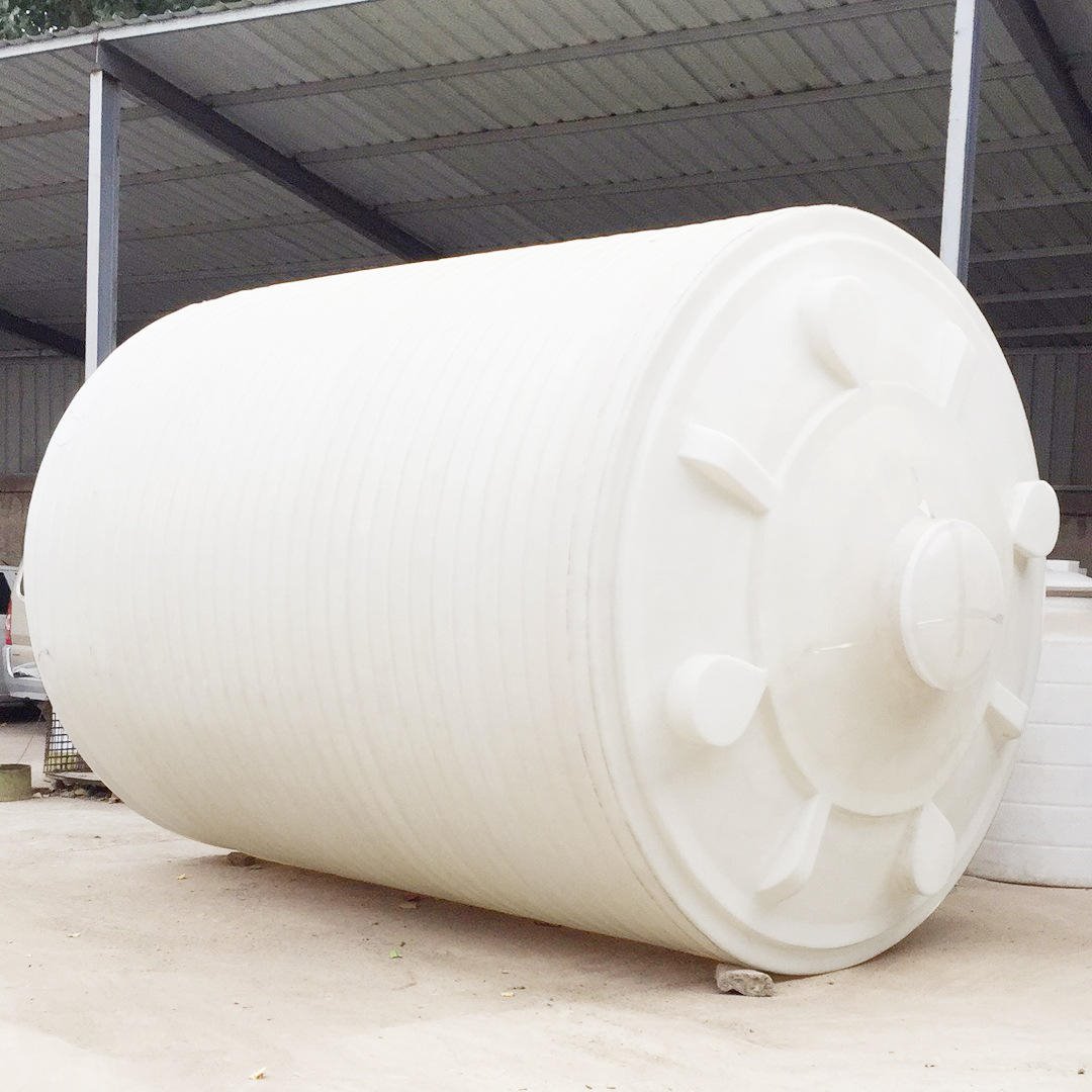 湖北孝感塑料水塔生产厂家销售15立方PE塑料水箱15吨塑料储水罐