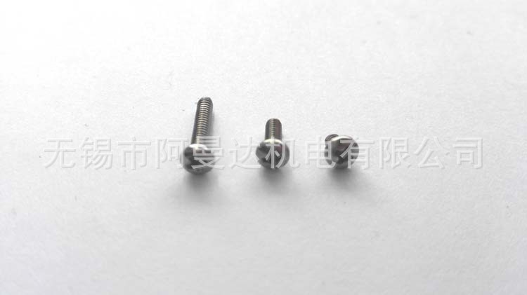 盘头十字螺丝2-56 英制美制进口螺丝 不锈钢圆头螺丝紧固件示例图3