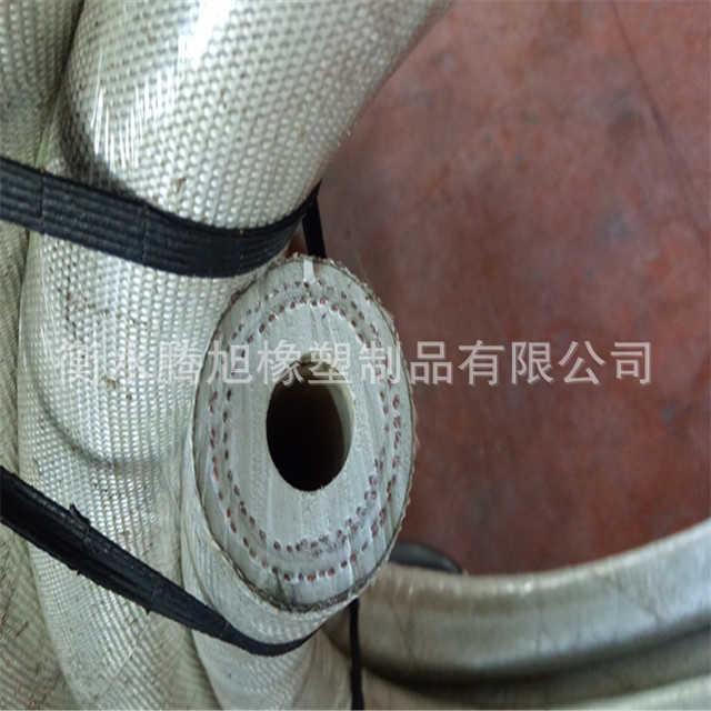 腾旭耐高温蒸汽胶管  陶瓷纤维夹布胶管  耐火石棉胶管 穿线管图片