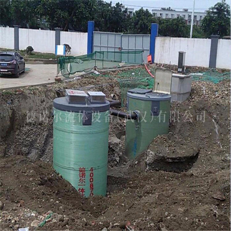 黑龙江一体化污水提升泵站 水利枢纽站 玻璃钢_德诺尔DNRP