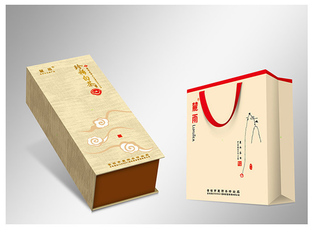南京茶叶包装盒 麓雨白茶包装盒图片