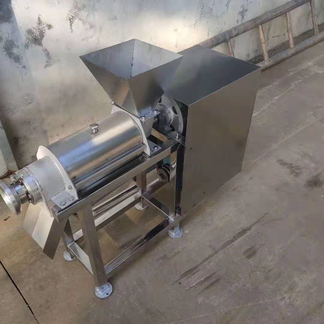 商用大型螺旋榨汁机 不锈钢自动破碎芒果打浆机  芹菜南瓜打浆机 畅达通机械