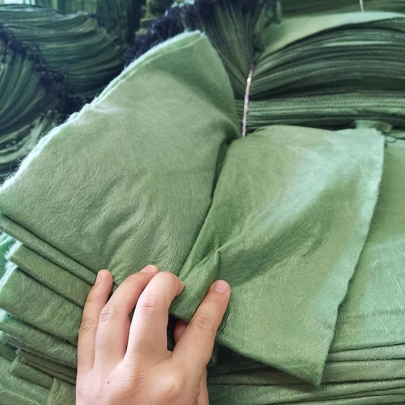 福建白色长丝布生态袋 护坡土工布袋 绿化护护坡带草籽生态袋图片
