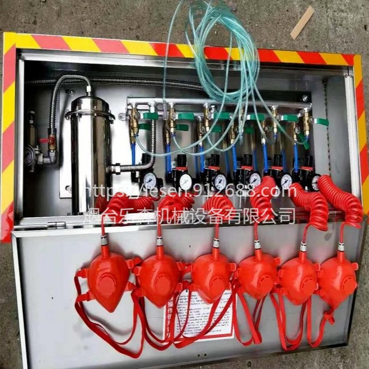 乐森ZYJ箱体式压风自救装置简单操作 矿用压风供水自救装置厂家