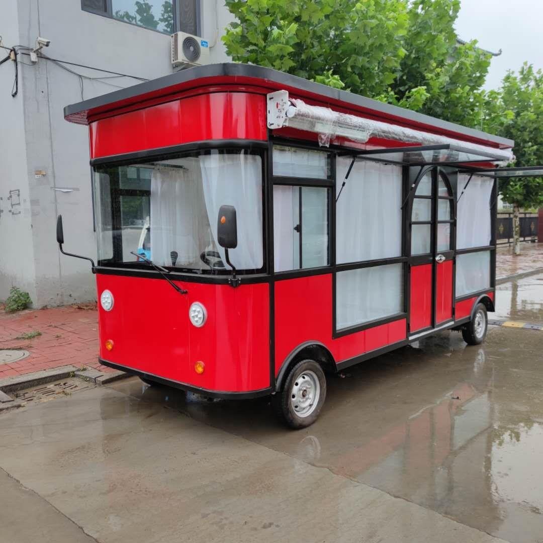 移动餐车加工 多功能卤肉车 流动小餐车 烤串车 小型烧烤车图片