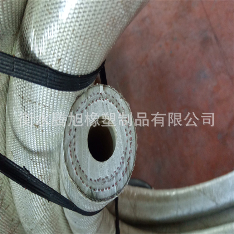耐高温蒸汽胶管  陶瓷纤维夹布胶管  耐火石棉胶管 穿线管示例图4