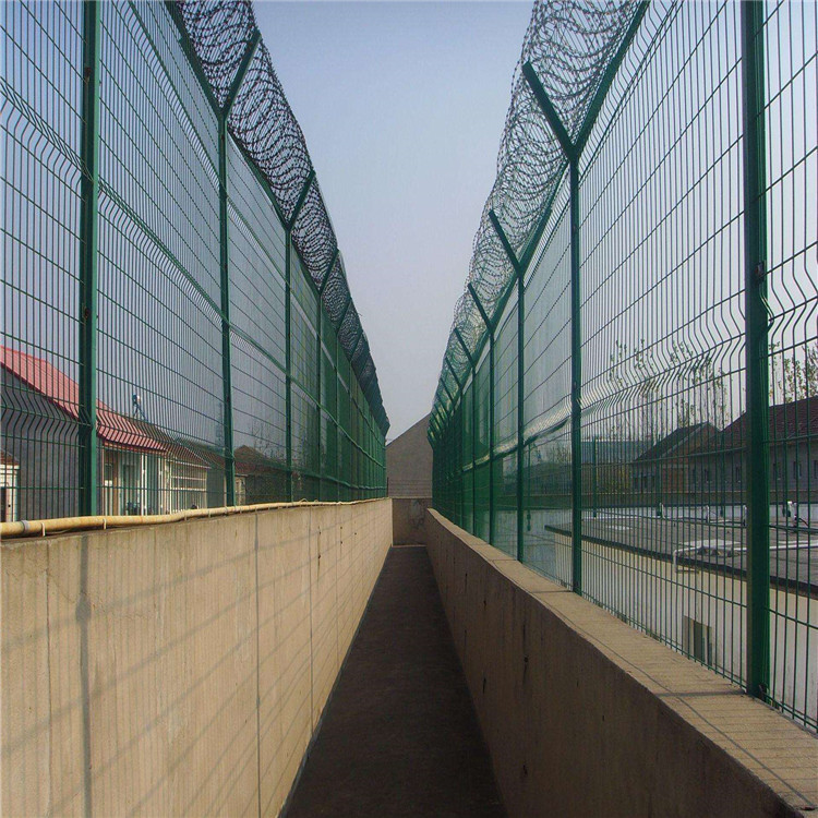 刺绳护栏网  现货供应框架隔离栅  瑞安市监狱防护网生产厂家示例图14