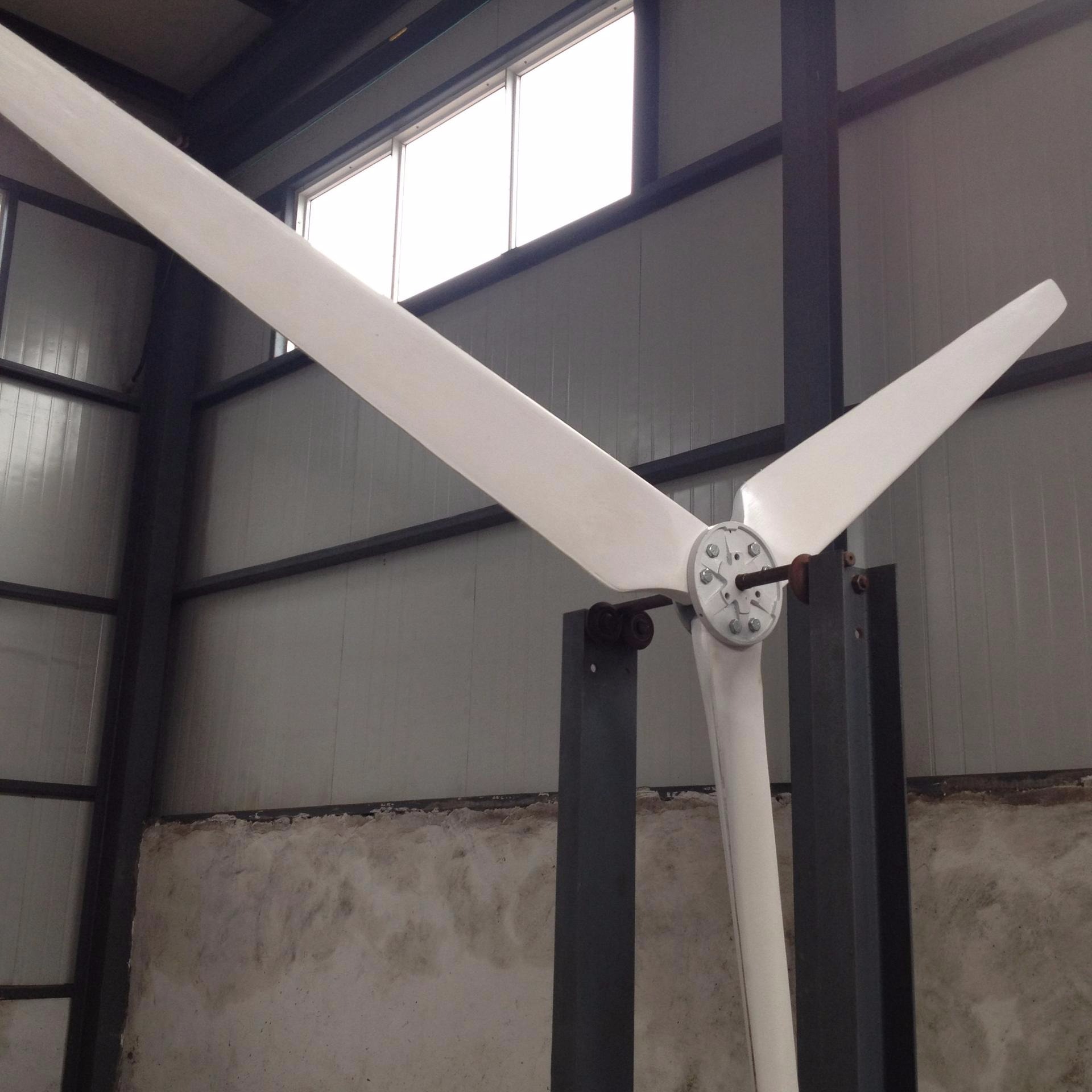 微风启动晟成500瓦小型风力发电机家庭使用风力发电机屋顶安装