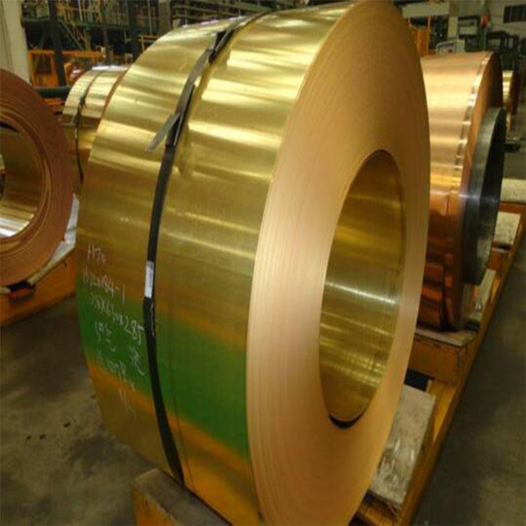 厂家现货供应C2680黄铜带  高韧性黄铜带分条加工