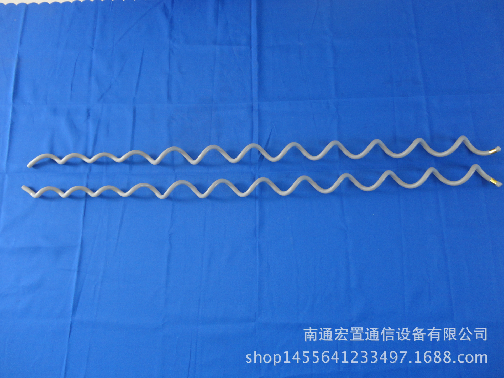 销售海外塑料防震鞭 防扭鞭 螺旋减震器示例图7
