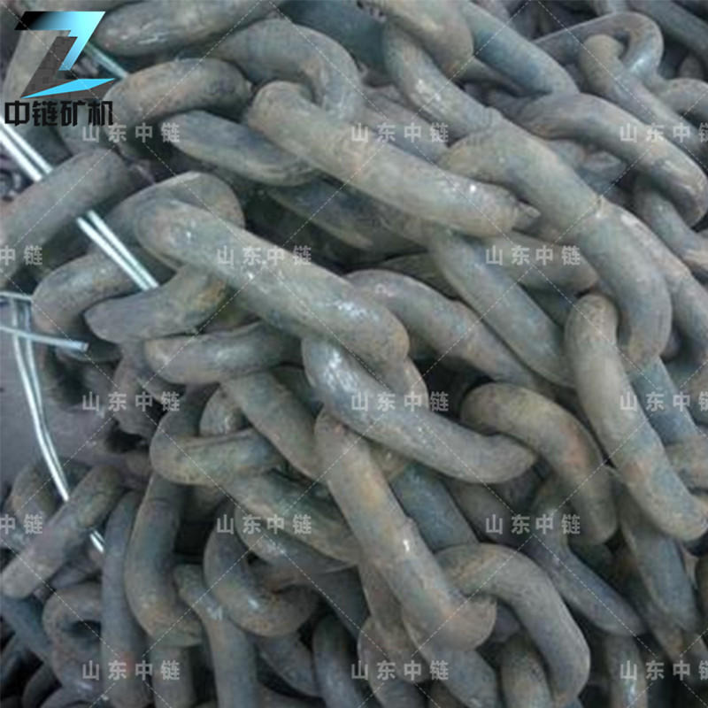 厂家生产加工焊接30x108煤矿运输圆环链 刮板机圆环链 镀锌链