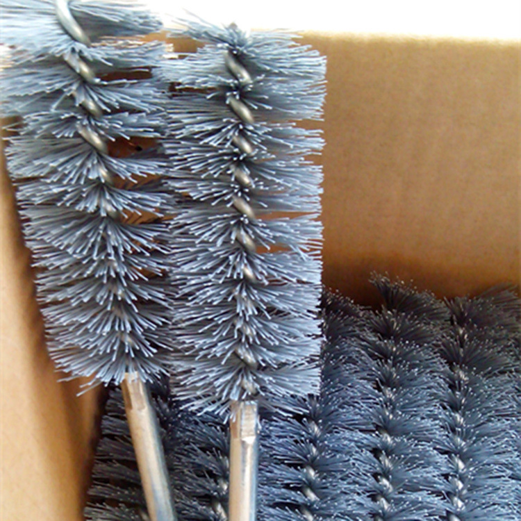 内孔清洗刷去毛刺刷工件研磨刷磨料刷交叉孔去毛刺铝件去毛刺