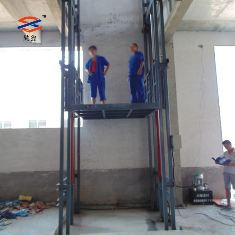 厂家定制货梯导轨式液压电动升降机固定式升降货梯厂房货物提升机示例图12